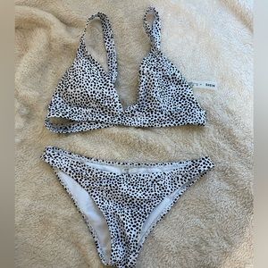 dotted bikini